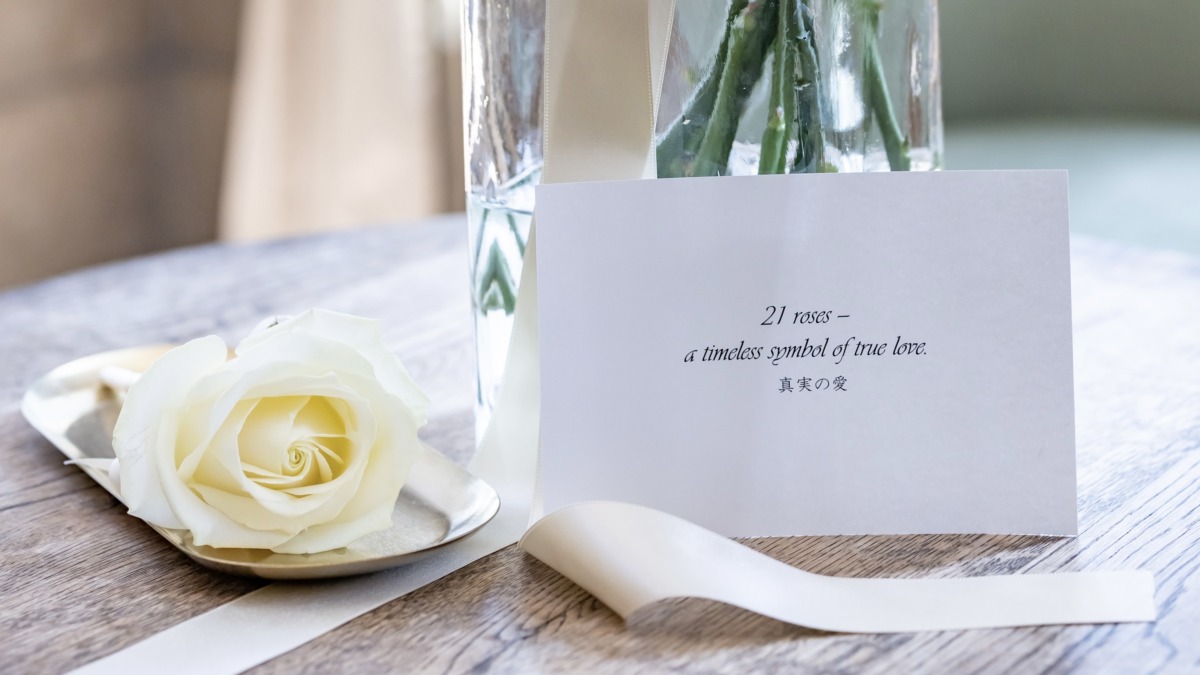 お花に込めた想い